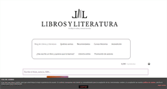 Desktop Screenshot of librosyliteratura.es